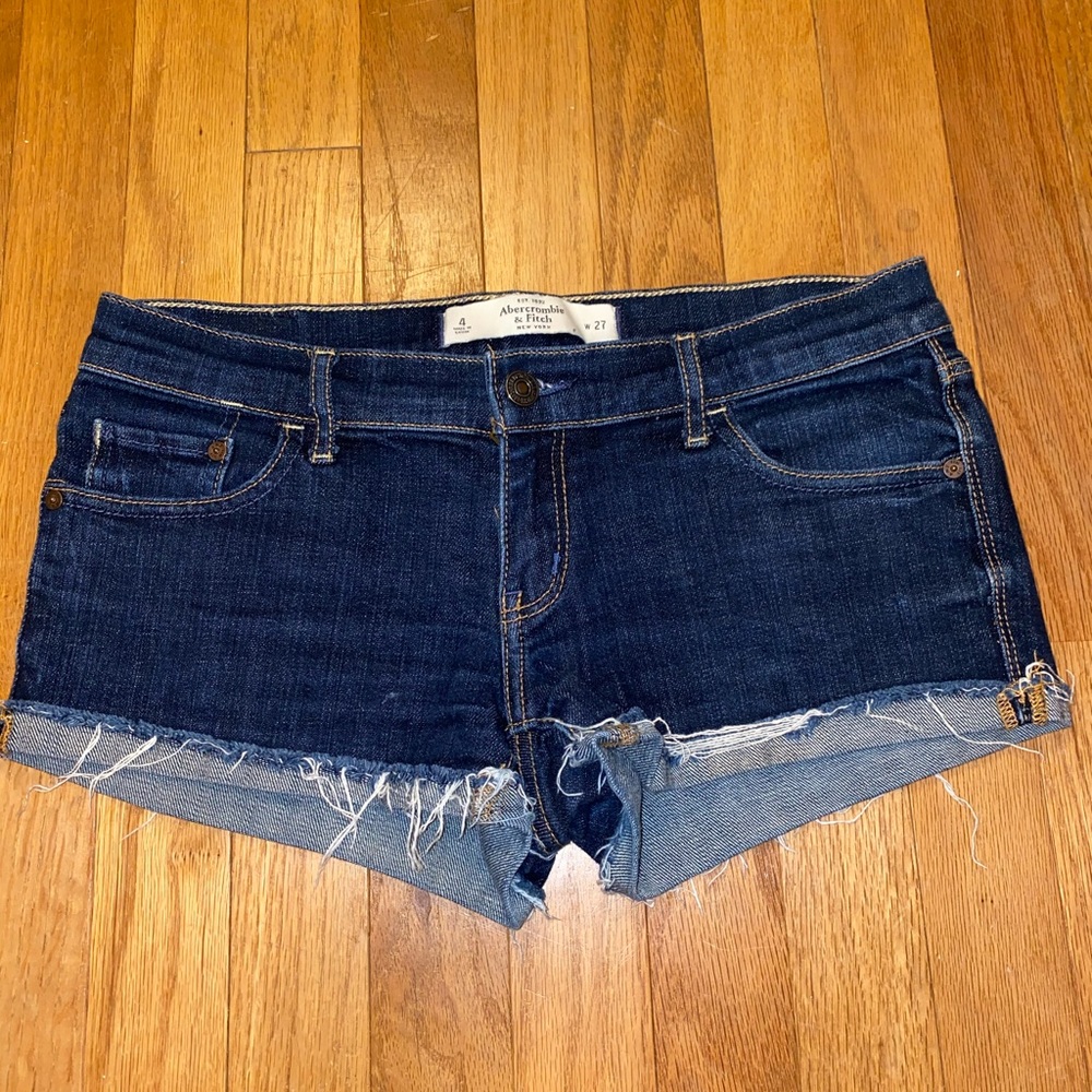 Girls Abercrombie Jean Shorts